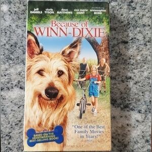Because of Winn-Dixie VHS 2005